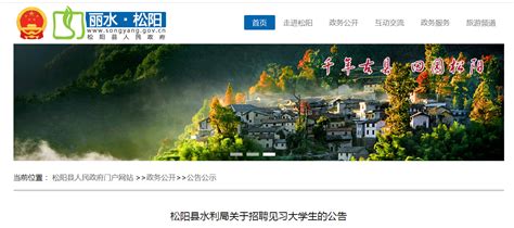 2021浙江省丽水松阳县文化和广电旅游体育局招聘公告