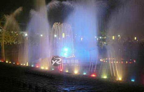 【湖北】公园喷泉改造亮化工程水底灯