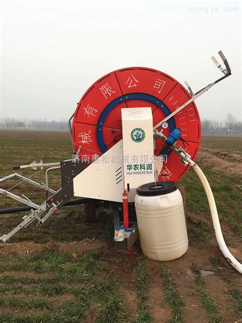 卷盘式喷灌机圆形绞盘式浇地农田灌溉设备-农机网