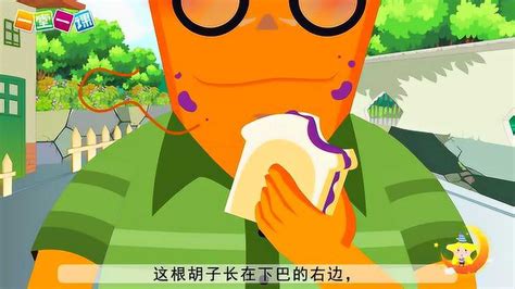 小学语文三年级上册《13、胡萝卜先生的长胡子》课文动画#萌娃# _腾讯视频