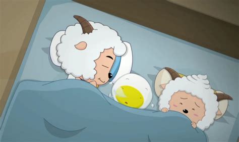 懒羊羊和美羊羊一起睡,喜羊羊和美羊羊睡觉,喜羊羊陪美羊羊睡觉_大山谷图库