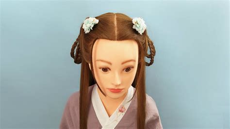 古风装扎短发图片女生头像