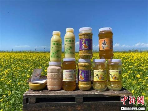 【农产品|2020年青海省蜂产品出口创十年来新高|图为青海境内所产的蜂产品。】_傻大方