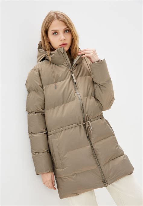 Куртка утепленная Rains, цвет: бежевый, RTLAAV410201 — купить в ...