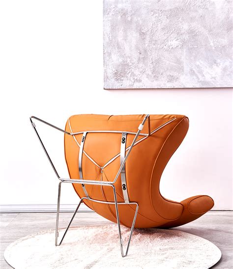 客厅卧室创意蜗牛躺椅 北欧玻璃钢设计师休闲椅 意式单人沙发椅 ...