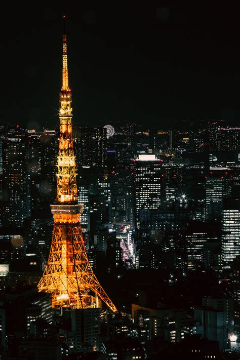 高楼市中心东京风景与日本藤山的空中观察城市高清图片下载-正版图片307941883-摄图网