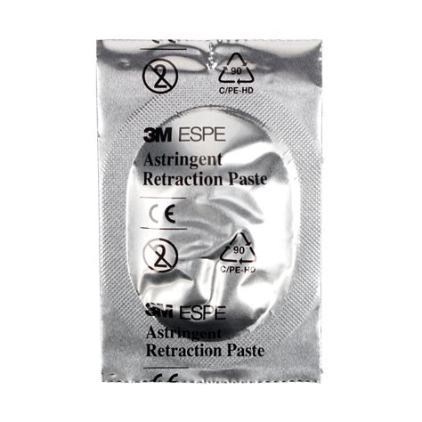 3M ESPE Astringent Retraction Paste排龈膏 氯化铝止血胶囊装 56945 ,非独立包装，买够100粒有包装