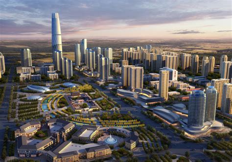 邯郸东湖新城概念规划设计