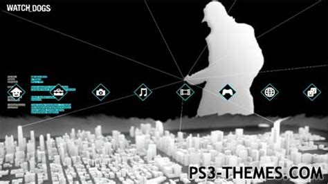 PS3监听风暴内置主题|看门狗PS3主题 下载 - 跑跑车主机频道