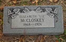 Elizabeth Maria Crosley McCloskey (1878-1925) - Mémorial Find a Grave