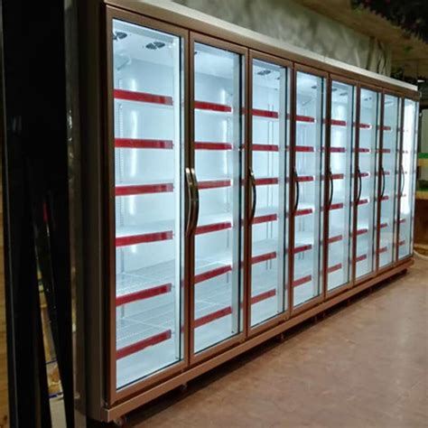 四门超市冷藏柜展示柜便利店饮料柜冷藏柜 立式商用超市冷柜-阿里巴巴