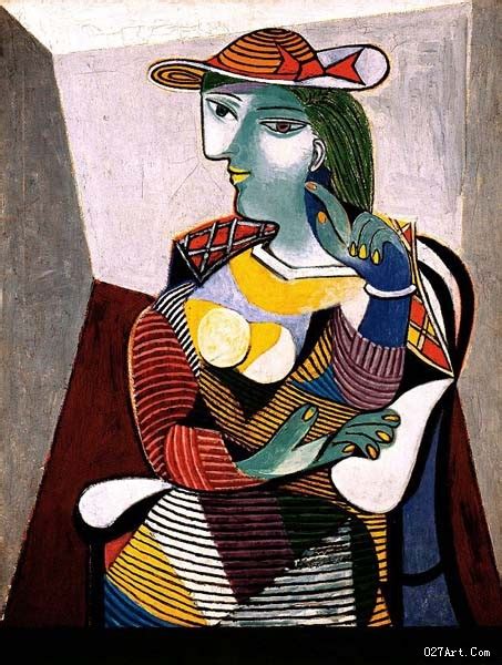 毕加索油画作品 世界名画 008(毕加索油画作品名称)_高清作品欣赏与