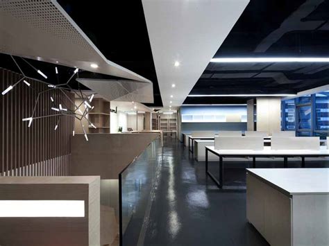 闵行区办公室装修效果图最新案例-办公空间-上海办公室装修可鼎设计有限公司