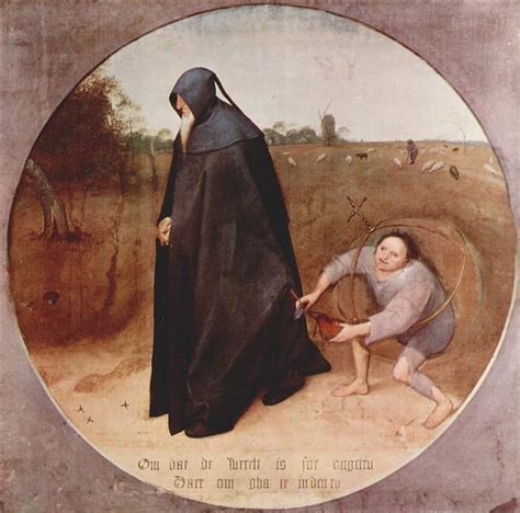 Misanthrope, 1568 - Pieter Bruegel the Elder - WikiArt.org