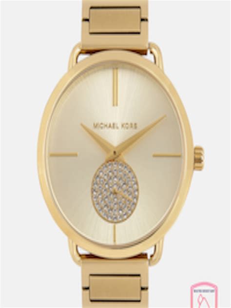 Buy Michael Kors PORTIA Women Gold Analogue Watch MK3639 - Watches for ...