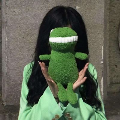绿色头像真人非主流