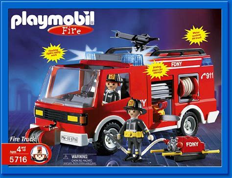 Playmobil Set: 5716 - Fire Truck - Klickypedia