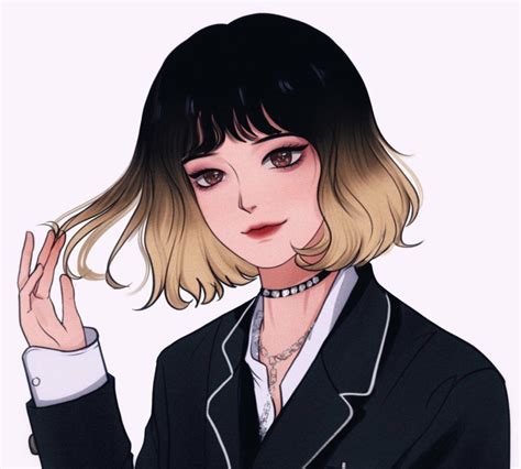 非主流人物头像绘画