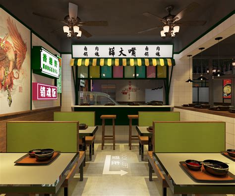 薛大嘴-港式茶餐厅|空间|家装设计|环宇汉森品牌全案 - 原创作品 - 站酷 (ZCOOL)