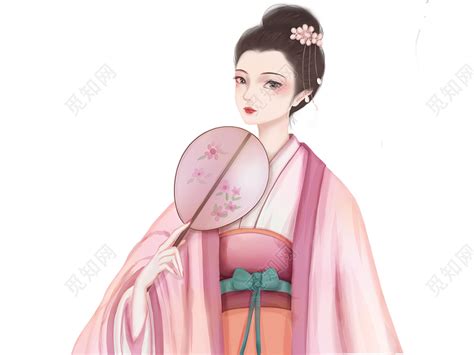 画古风汉服人物女生头像