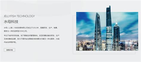 上海水母科技-科技创新类网页开发_制作-网站改版重做-PAIKY高端 ...
