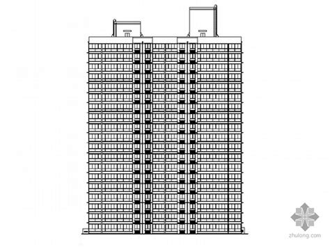 18层高层住宅楼建筑设计施工cad图纸_住宅小区_土木在线