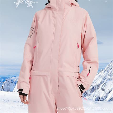 滑雪服套装男女单板双板保暖冬季宽松防水防风滑雪衣裤连体滑雪服-阿里巴巴