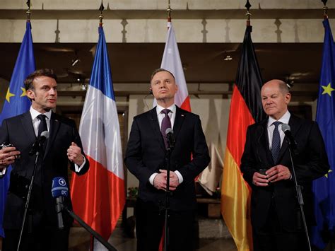 法国、德国和波兰领导人将讨论军援乌克兰 - 2023年6月12日, 俄罗斯卫星通讯社