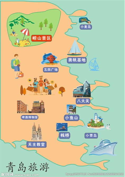 旅游线路图图片