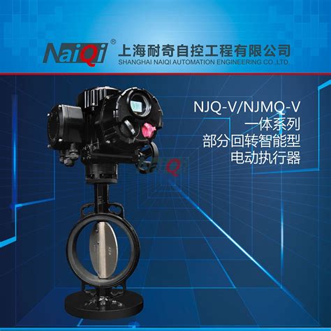NJQ-V/NJMQ-V一体系列部分回转智能型电动执行器_上海耐奇自控工程有限公司