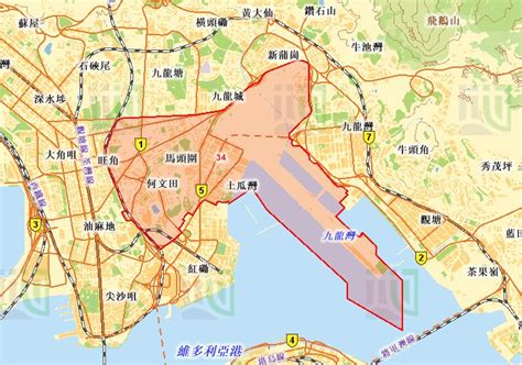 香港旅游地图·香港地图全图高清版-云景点