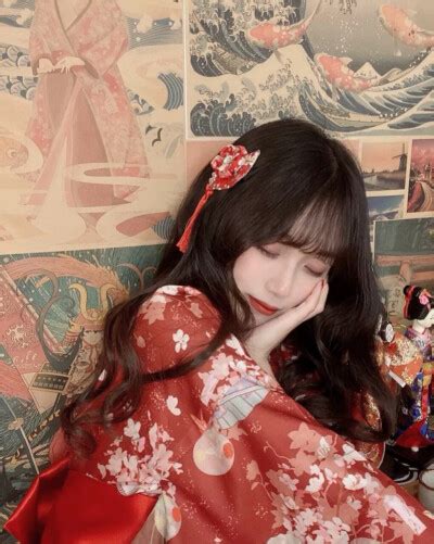 非主流红色系头像