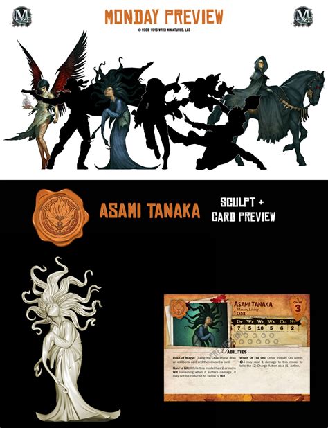 Monday Preview - Asami Tanaka — Wyrd Games