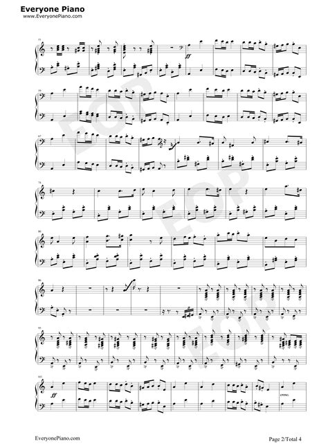 苏维埃进行曲-红色警戒3主题曲双手简谱预览2-钢琴谱文件（五线谱、双手简谱、数字谱、Midi、PDF）免费下载