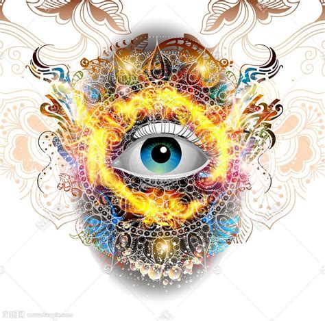 充满智慧的神秘眼睛塔罗牌元素素材下载-正版素材402066024-摄图网