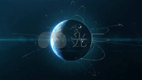 卫星环绕地球_AE模板下载(编号:7814803)_AE模板_光厂(VJ师网) www.vjshi.com