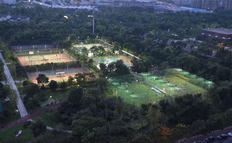 成都首个城市天空森林体育公园亮相_四川在线