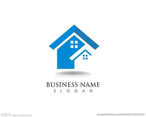 房地产公司logo 设计图__其他_广告设计_设计图库_昵图网nipic.com