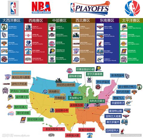 美国NBA球队的标志所在州及名称-NBA每个球队名叫什么，每队各在美国的那个州