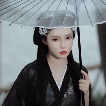 古风冷漠头像真人女生版
