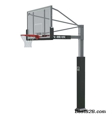 单臂固定式篮球架产品介绍 单臂固定式篮球架厂家_志趣网