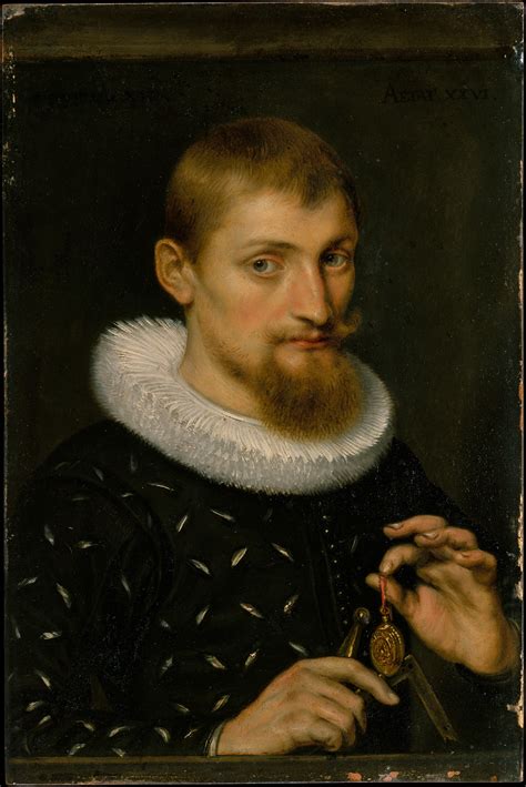 Peter Paul Rubens | Portrait of a Man, Possibly an Architect or Geographer | The Metropolitan ...