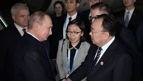 俄罗斯总统普京抵达中国北京 - 2019年4月25日, 俄罗斯卫星通讯社
