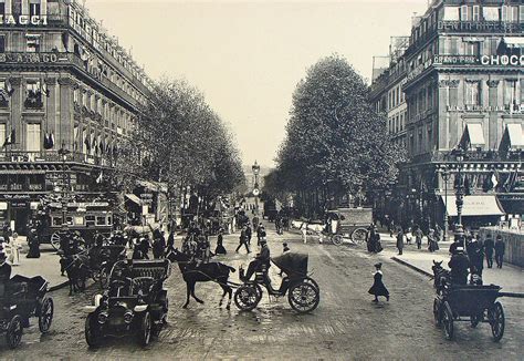Paris 1900 Boulevard Des Capucines Photograph by Ira Shander