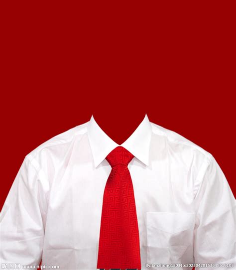 证件照 红领带 白衬衣摄影图__图片素材_其他_摄影图库_昵图网nipic.com