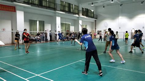 广西大学第四十八届运动会羽毛球比赛-广西大学体育学院