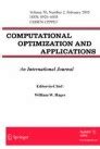 Volume 86, Issue 2 | Computational Optimization and Applications