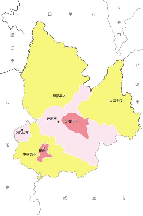地图示意_铁岭经济技术开发区