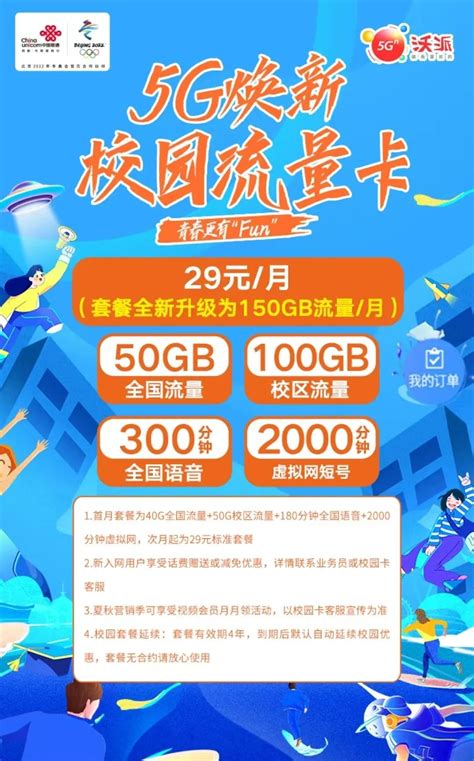 中国联通全国各省4G套餐资费介绍及订购-联通卡