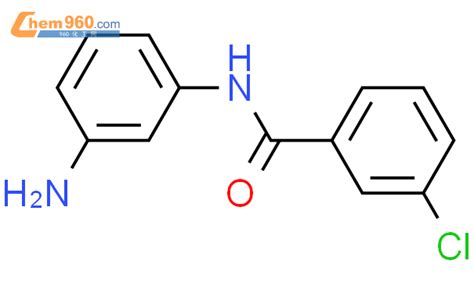 N-（3 -氨基苯基）-3 -氯苯甲酰胺「CAS号：293737-89-0」 – 960化工网